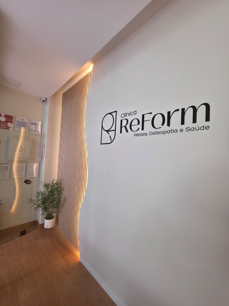 Área de receção da Clínica ReForm